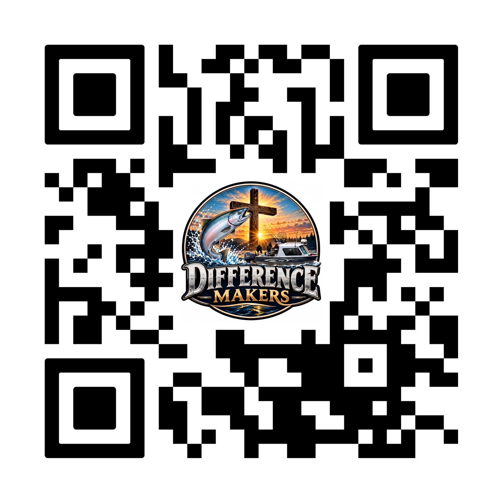Giving QR code from the Difference Makers donor invitation
